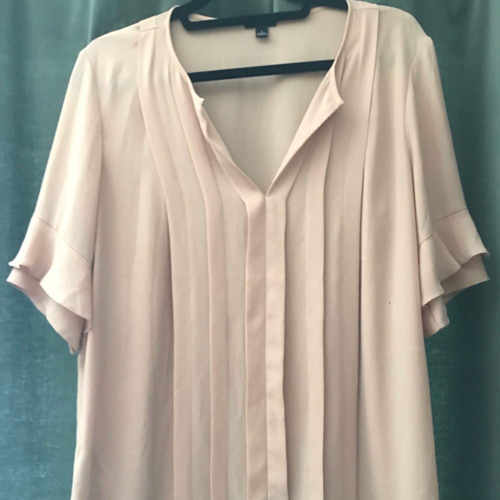 Ann Taylor ruffle blouse